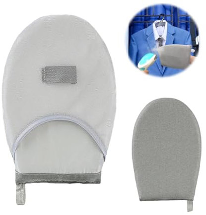 OIGWBPH Guanti Da Stiro a Vapore, Vaporizzatore Per Indumenti, Resistente al Calore, All'Acqua e Al Vapore, Mini Asse Da Stiro Portatile, Ferro da Stiro da Viaggio, Stiro Verticale