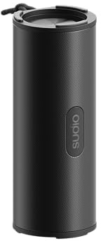 sudio F4 Midnight Black - Anywhere, Anytime, Speaker (25 Hours Playtime, Waterproof, Bluetooth 5.4)