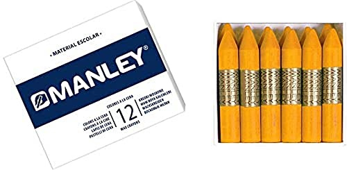 Manley 26 – Crayons de cire, Lot de 12