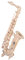 Quay Saxophon Holzbausatz FSC