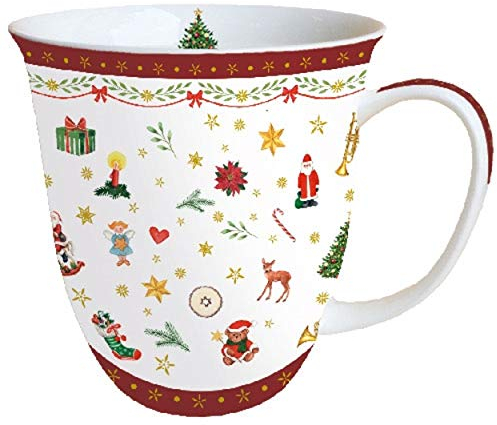 Tasse en Porcelaine Fine Noël