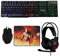 Konix Drakkar Pack d'accessoires Gaming Rogue pour PC - Casque - Clavier AZERTY 105 Touches - Souris - Tapis de Souris Viking