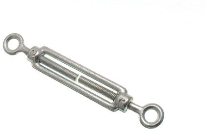 3 x 8 mm BZP stålspänne med skruvöga – trådspänningsverktyg