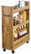 Kesper | Rollbares Nischenregal, 3 Ablagen, Sonoma Eiche, mit LenkrollenMaterial: Spanplatte, Maße: 60 x 22 x 78 cm, Farbe: Braun - Sonoma Eiche Dekor | 24859 13