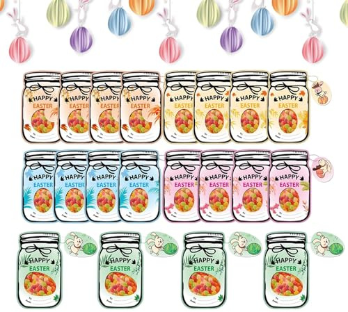 Tarjetas de Felicitación de Pascua 20 Piezas de Portador de Bonito para