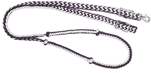 Tough 1 Rênes de Corde nouées Marron/Blanc