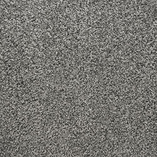 247Floors Flecked Twist Pile Carpet Roll, Hardwearing Felt Backing (8m x 4m, Deep Grey)