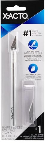 Elmer's X-ACTO X3311 N0. 1 Precision Knife With 5 No. 11 Blades, #1 Knife