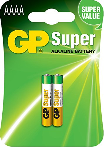 GP Super Alkaline Batterie Mini (AAAA / LR8D425 / LR61 / LR80425) 2 Stück im Blister