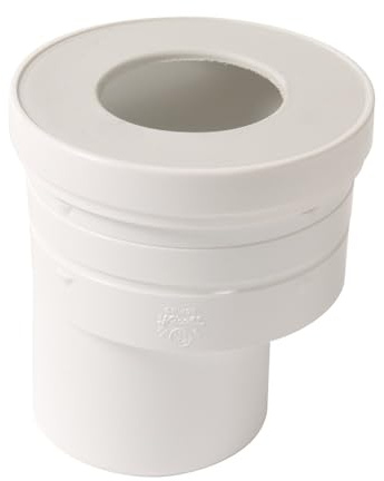 pipe droite pour wc - diamètre 93 mm - excentrée - nicoll srw3e