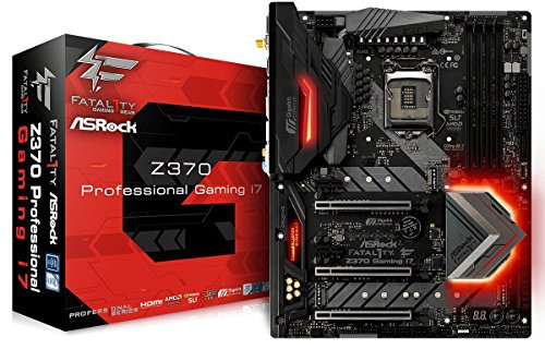 Asrock Fatal1ty Z370 Professional Gaming i7 - ATX Motherboard for Intel Socket 1151 CPUs