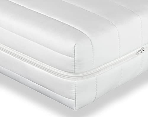 Träumegut24 HydroCell 7-Zonen Matratze 180x200 cm | Härtegrad wählbar | Höhe 16cm | Ergonomische Kaltschaummatratze | Oeko-TEX® | (H3&H4, 180x200cm, 16cm)