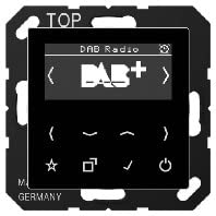 Smart Radio Dab+ Noir Série As/A