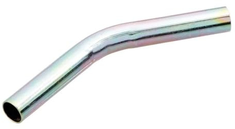 TentSpares - 9.5mm - 9.5mm Silver 40° Angled Ferrule Metal Joining Connector, Tent Accessories