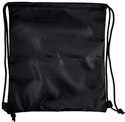 Universal Helmtasche Helmschutz Helmsack Helmbeutel Schwarz für Motorradhelm Fahrradhelme, Reithelme, Skihelme mit Kordelzug Tasche