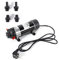 220V Druckpumpe Wasserpumpe Membranwasserpumpe Selbstansaugende Hochdruckpumpe Mini Membranpumpe mit Auto Druckschalter Druckerhöhungspumpe für Aquarium Teich Garten und Hydroponik System 160PSI
