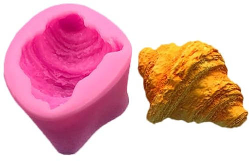 Zcargel 1PCS/5PCS Silicone Bread Mould, 3D Waffles, Fondant Cake, Chocolate Pan, Baking Mould, Milk Chocolate Mold, Cake Decoration, Cupcake Topper, Soap Mold