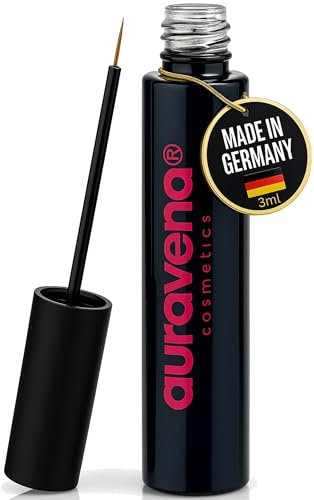 Siero ciglia allungante I 3ml I Formula vegana senza ormoni né ingredienti animali I Delicato sugli occhi sensibili I Ciglia più lunghe, folte e sane I Crescita visibile e volume naturale I Auravena