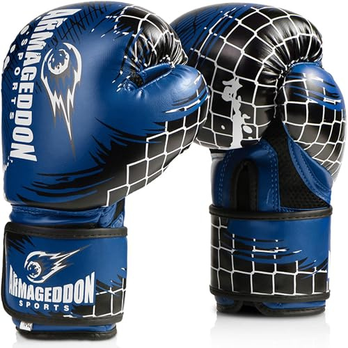 Boxningshandskar herr dam – kickboxning muay thai träningshandskar boxning – PU-läder boxhandskar män kvinnor – sparring boxhandske kampsport