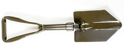 Outdoor Faltklappspaten Metall 2-Fach klappbar