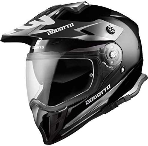 Bogotto V331 Enduro casco, nero, M