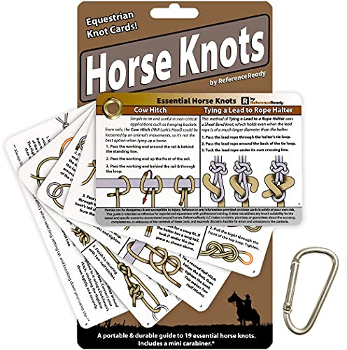 ReferenceReady Corral Cards: Essential Horse Knots