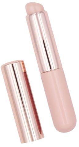 Pincel profesional de labios de silicona con estuche para aplicación uniforme del color de los labios herramienta de decoración accesorio de belleza herramienta de maquillaje