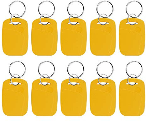 KDL RFID-kompositkort med dubbla frekvenser 13,56 Mhz 1K UID och T5577 125 kHz ID nyckeltagg läsbar skrivbar omskrivning för kopiering av klon backup (paket med 10)