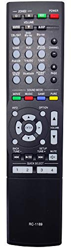 Leankle Télécommande RC-1189 pour Denon Récepteurs AV AVR-S700W, AVR-S710W, AVR-S720W, AVR-X1100W, AVR-X1300W