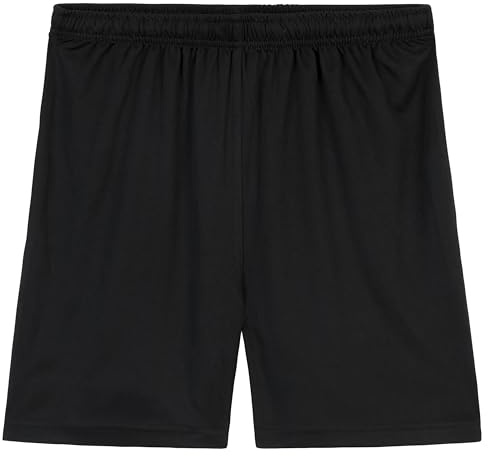 CityComfort Pantaloncini Sportivi Shorts per Bambino Bermuda Ragazzo Pantaloni Corti Palestra Pantaloncini Calcio Basket Kick Boxing Tennis Pallavolo da 4 a 14 Anni (Nero, 7-8 Anni)