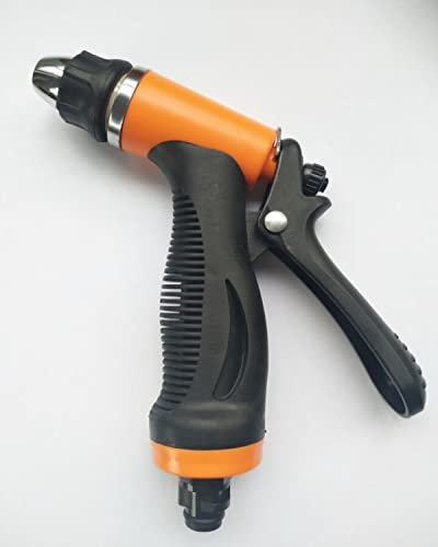 CYBERNOVA Pistola Giardino/Pistola Irrigazione, con Flusso d'Acqua Regolabile,per Lavaggio Auto, irrigazione Prato e Pulizia di Giardini/marciapiedi