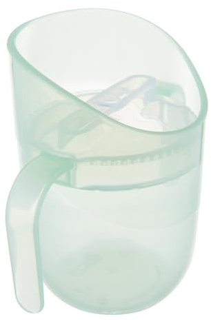 Difrax LOVI Genius Tasse d’Apprentissage Bébé – 150 ml – Débit Lent – Pour Apprendre à Boire – Utilisable dès 6 Mois – Vert
