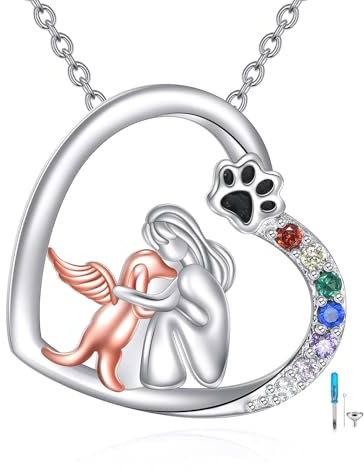 Fjäril/chakra Hamsa urnkedja/uggla/kolibri för aska 925 sterlingsilver Du är alltid i mitt hjärta Hamsa kremering smycken för kvinnor