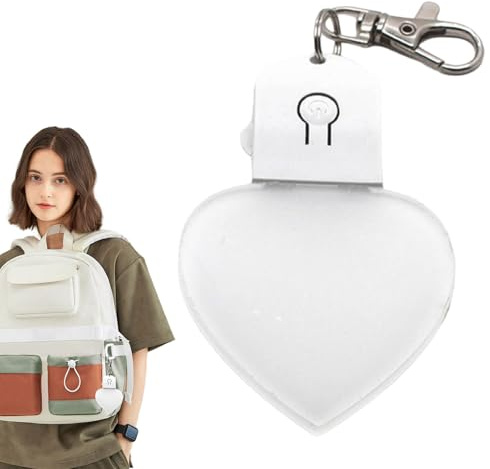 Lampada Led A Forma Di Cuore Per Portafoglio, Luce Da Borsetta A Forma Di Cuore Attivata Al Tocco, Harms Per Borse Luce Da Borsetta-Pendente A Borsa Portate Per Portate Per Il Cuores A Led Per Zaino