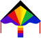 HQ Simple Flyer Rainbow 120cm