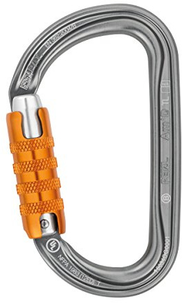 Petzl M34A TL Am'D Asymmetrical Aluminium Carabiner, Size: Triact-Lock