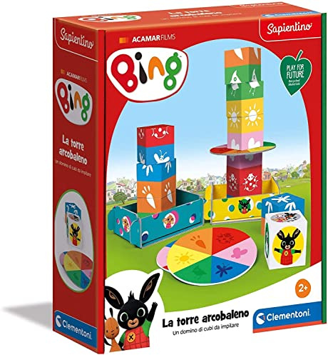 Clementoni Bing Edukit 5 in 1 Play for Future Gioco Educativo, Versione in Italiano, 3 Anni, 16285, Multicolore
