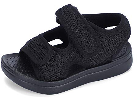 MK MATT KEELY Unisex Kids Summer Sandals Baby Anti-Slip Open Toe Adjustable Walking Shoes for Boys Girls