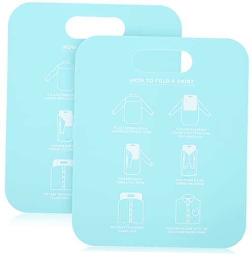 Cabilock 2 Pièces Planche À Vêtements Sacs De Rangement De Vêtements Outil De Pliage Organisateur De Voyage Sacs Chemise Dossier Outil De Pliage De Chemise T-Shirt Planche Pliante Flip
