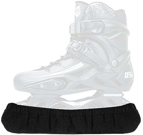 Indrnif 1 Paar Schlittschuh Kufenstrumpf Eishockey Elastische Kufenstrümpfe Kufenschoner für Schlittschuhe Schlittschuh Kufenschutz Zubehör für Damen Herren Kinder Schlittschuhe & Eislaufschuhe