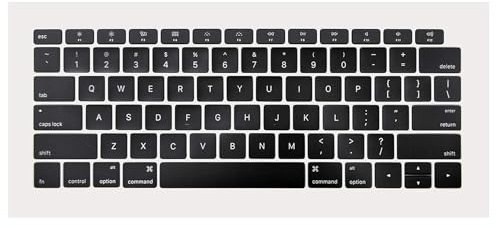 Willhom Keycap Keyboard Keys US Set Replacement for MacBook Air 13-inch Function Keys A1932 Late 2018 to 2019