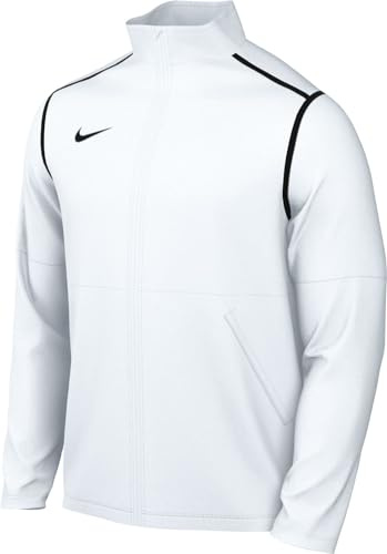 Nike FJ3022-100 M NK DF PARK20 TRK JKT K R Giacca Uomo WHITE/BLACK/BLACK Taglia M