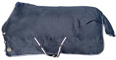 HKM 30096900.0027 Weidedecke Economic mit Polarfleecefutter, dunkelblau