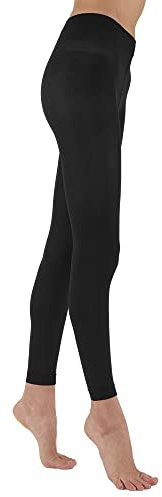 SOLIDEA Leggings Donna Red Wellness 70 Compressione Graduata 12/15 mmHg Leggings, Pantaloni Donna, Leggings Compressione Graduata Donna (Nero, 44)