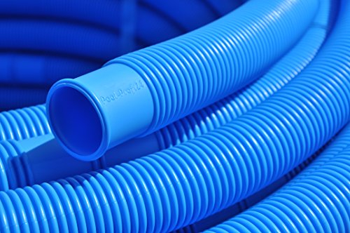 Pool-Profi24 3m Pool-Schlauch 38mm Durchmesser | Schwimmschlauch UV-Beständig zum Absaugen (Blau)