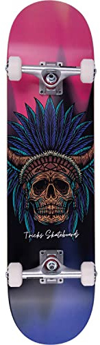 TRICKS Skateboard de Tabla Marca Unisex Adulto
