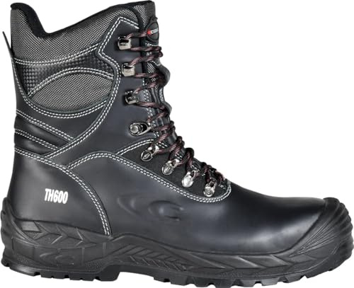COFRA 13680-000.W39 - BERING S7S CI HRO SC FO SR - TAGLIA 39 Scarpa anfibio per ambienti freddi da lavoro idrorepellente antigelo in pelle nera