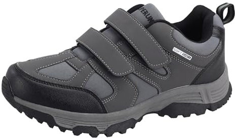 Dvina Herrenschuhe Sneaker Trekkingschuhe Outdoorschuhe mit Klettverschluss Sportschuhe Halbschuhe Komfort Slipper Männer Freizeitschuhe Schuhe 8457