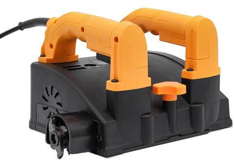 Fresa elettrica per calcestruzzo, 1200 W, 1000 – 4000 giri/min, fresatrice per muri, 1 – 4 mm di profondità, 15 cm di larghezza, pialla da parete