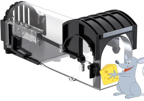 Mouse Traps Humane Mouse Traps for Indoors Outdoors,Upgraded Highly Sensitive Trap,Effective & Easy to Use Mouse Trapss for Home, Commercial, Residential (1)